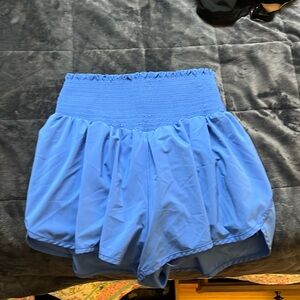 Blue offline aerie shorts large